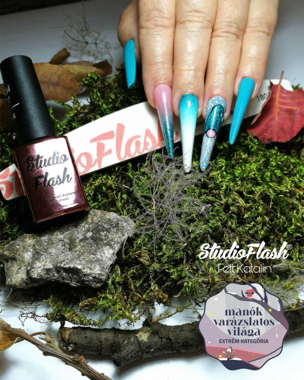 revense tipel készítettem Acrylgélel