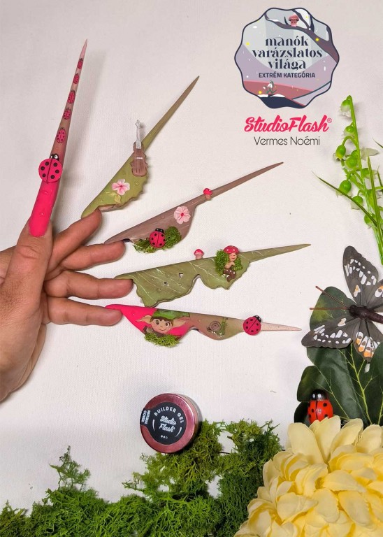 épített technika cover zselével