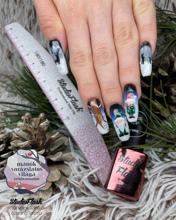 A verseny munkát zselével építettem