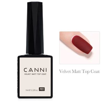 VELVET MATT TOP 9 ML - CANNI