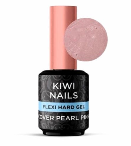 FLEXI HARD GEL 15 ML - COVER PEARL PINK - KIWI NAILS