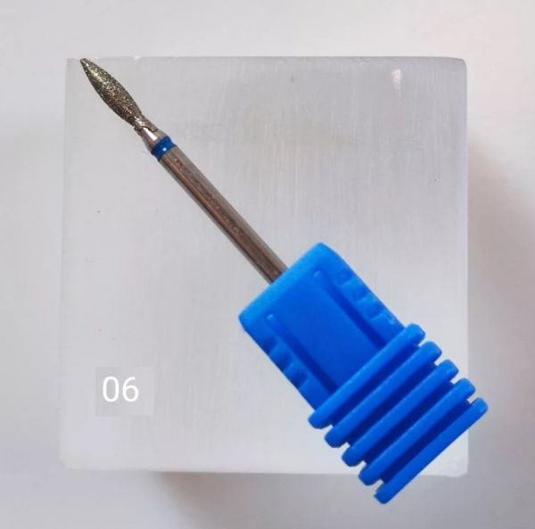 NAILGEL - CSISZOLÓFEJ SZÁRAZ MANIKŰRHÖZ - RIZSSZEM - KÖZEPES (KÉK)