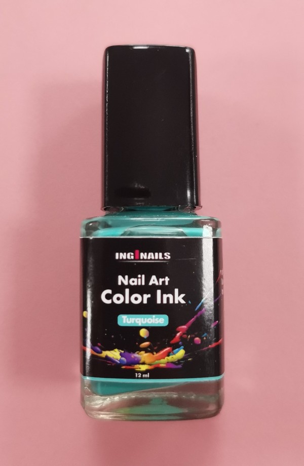 NAIL ART COLOR INK - TURQUOISE - 12ML