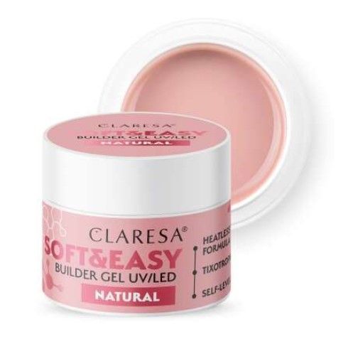 CLARESA SOFT N EASY BUILDER GEL - NATURAL 90G