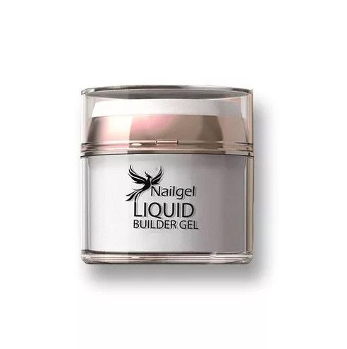 NAILGEL - LIQUID BUILDER GEL 15 ML - CLEAR - ÉPÍTŐZSELÉ