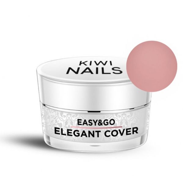 KIWI NAILS - EASY AND GO BUILDER GEL - ELEGANT COVER