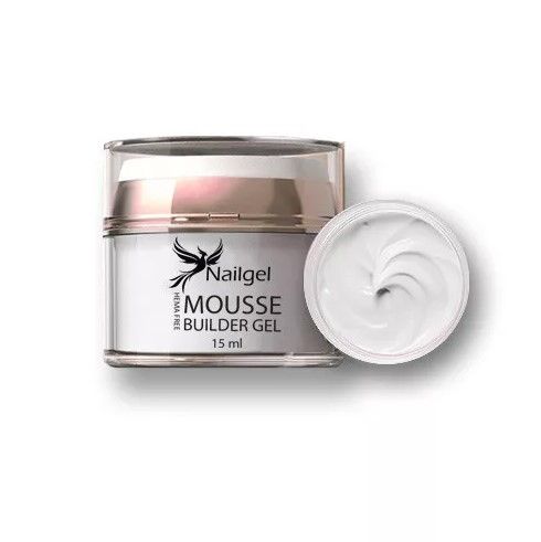 NAILGEL - MOUSSE BUILDER GEL 15 ML - IVORY - KRÉMZSELÉ