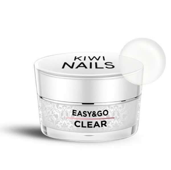KIWI NAILS - EASY &AMP;AMP; GO BUILDER GEL - CLEAR