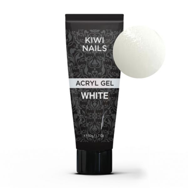 KIWI - POLYGEL WHITE - 50G - FEHÉR POLYGEL