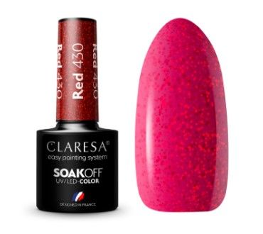 UV/LED GÉLLAKK - RED 430 - 5 ML - CLARESA
