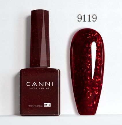 UV/LED GÉLLAKK COLOR 9119 - 9 ML - CANNI