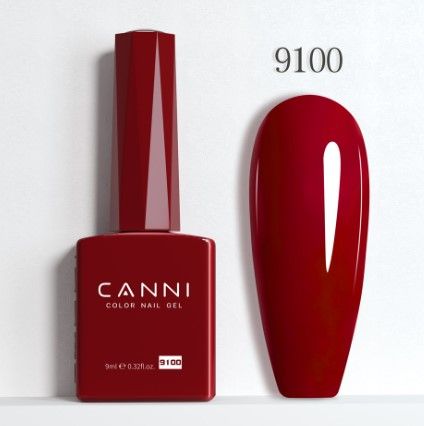 UV/LED GÉLLAKK COLOR 9100 - 9 ML - CANNI