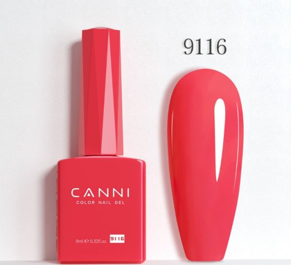 UV/LED GÉLLAKK COLOR 9116 - 9 ML - CANNI