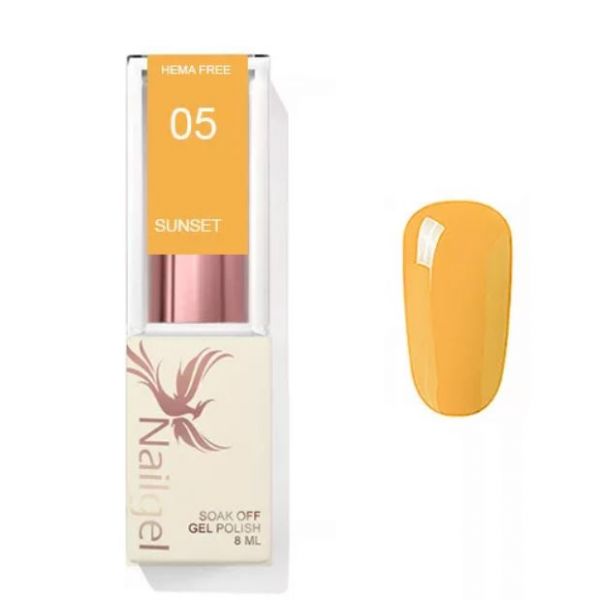 NAILGEL - SUNSET 05 - 8ML - GÉL LAKK