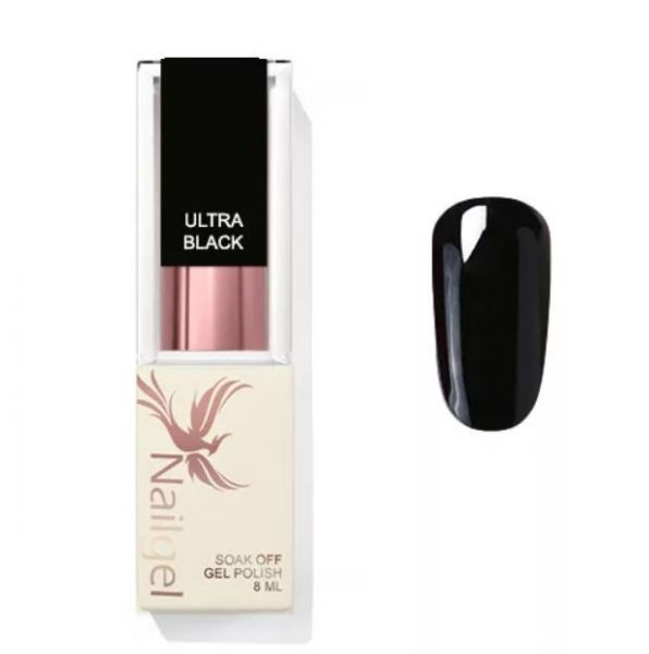 NAILGEL - ULTRA BLACK - 8ML - GÉL LAKK