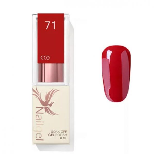 NAILGEL - CCO 071 PIROS - 8ML - GÉL LAKK