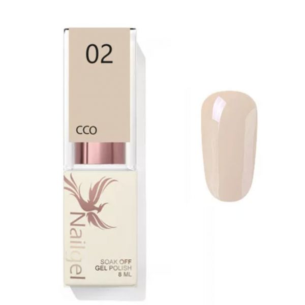 NAILGEL - CCO 002 BÉZS - 8ML - GÉL LAKK