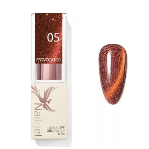 NAILGEL - PROVOCATOR 05 - 8ML - REFLEKTÍV MÁGNESES GÉL LAKK