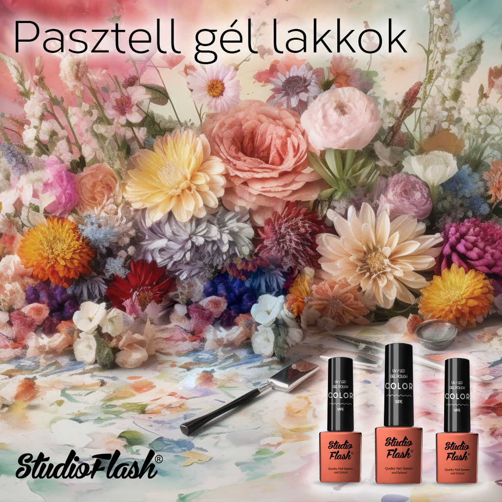Pasztell gél lakk
