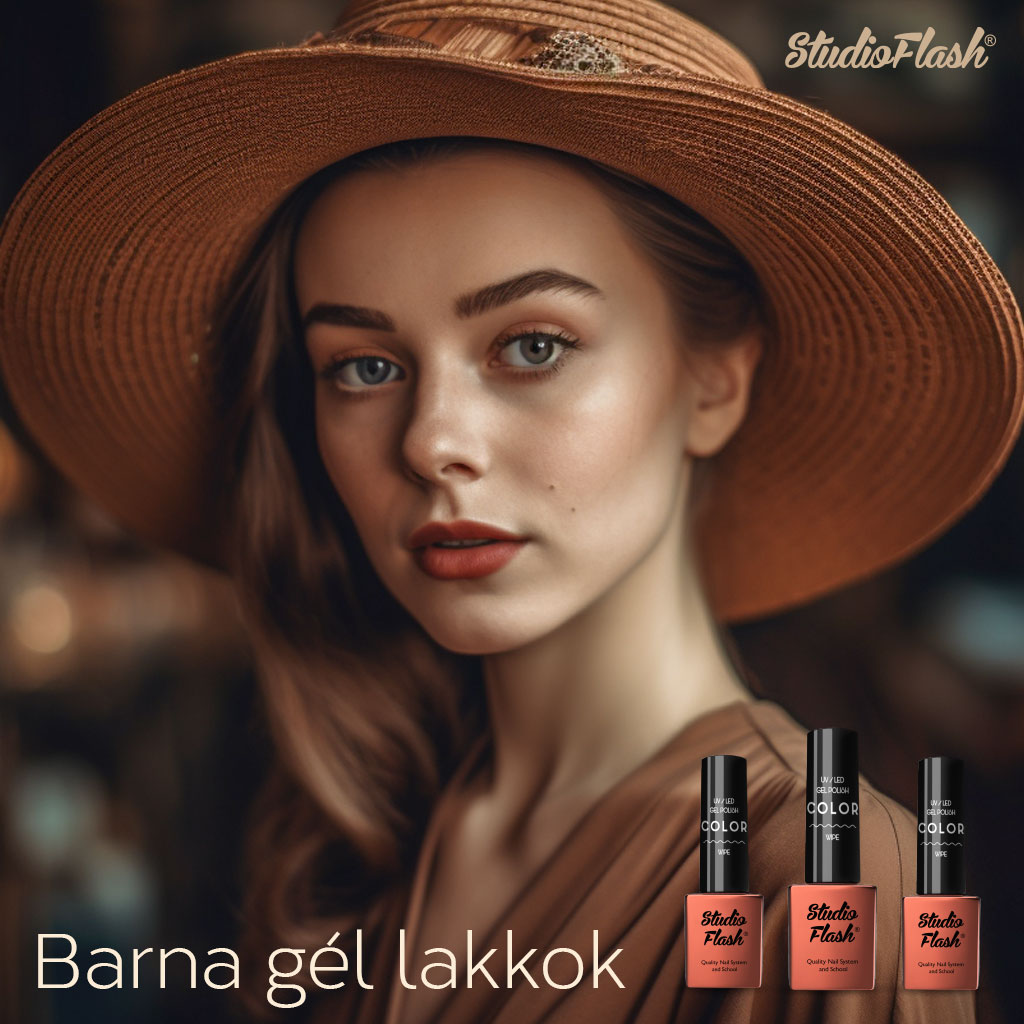 Barna gél lakk