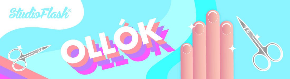 Műkörmös és bőrvágó ollók