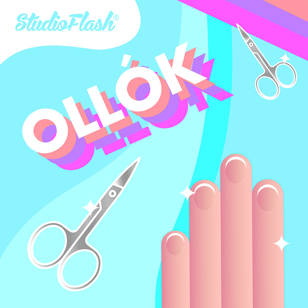 Műkörmös és bőrvágó ollók