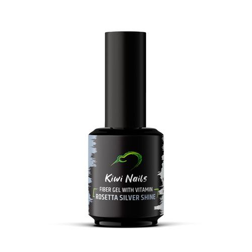 Fiber gel 15 ml - Rosetta Silver Shine - Kiwi Nails