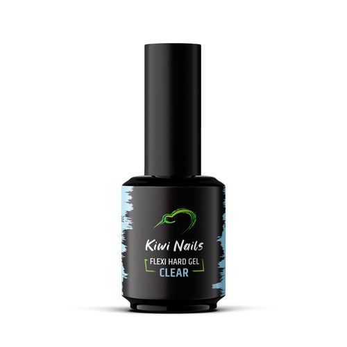 Flexi hard gel 15 ml - Clear - Kiwi Nails