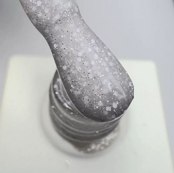 Snowflake Base Gel 01 - Reflektív compact base különleges csillogással