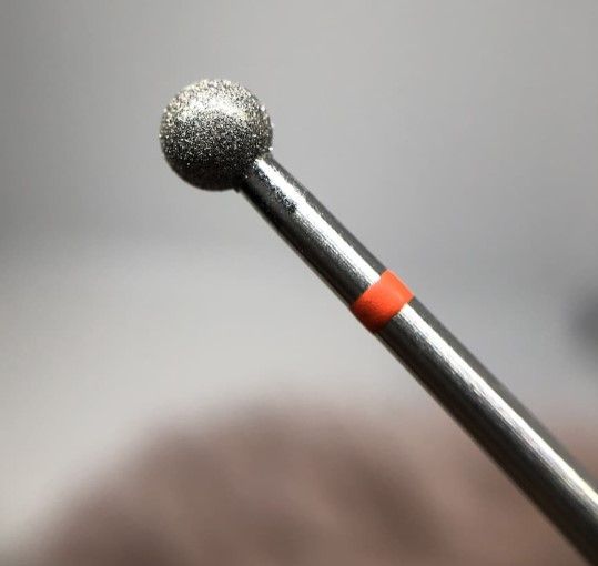 Timár Virág - 5mm piros gömb – Prémium minőségű gyémántporos csiszolófej