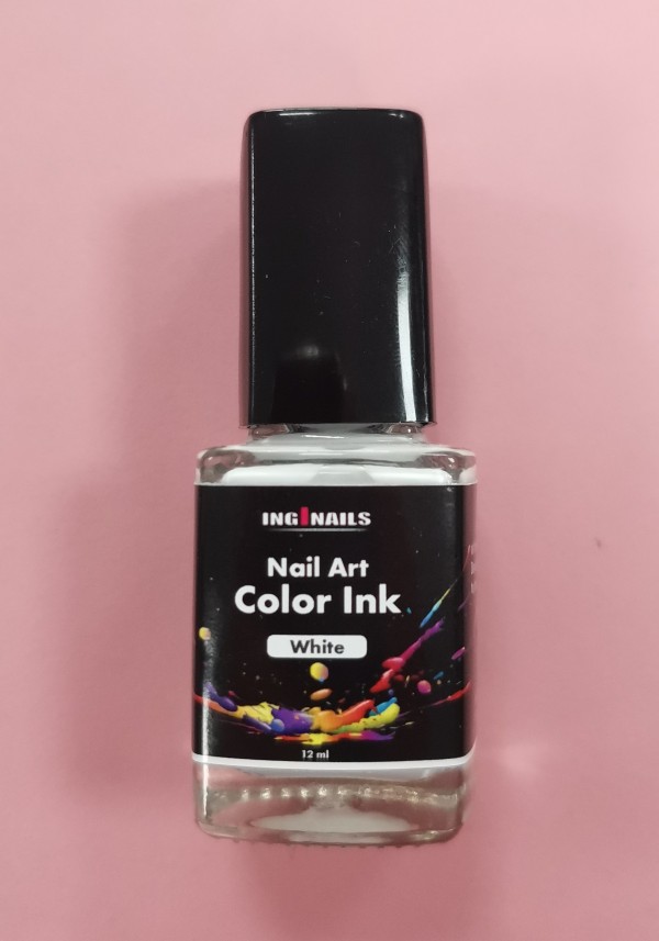 Nail art color ink - White - 12ml
