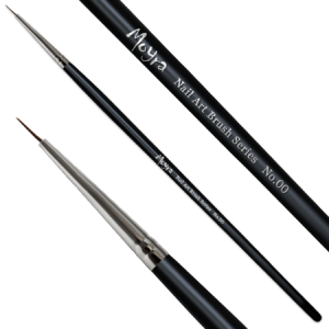 Ecset - Moyra Nail Art Brush #00 - fekete Ecset - Moyra Nail Art Brush #00 - fekete