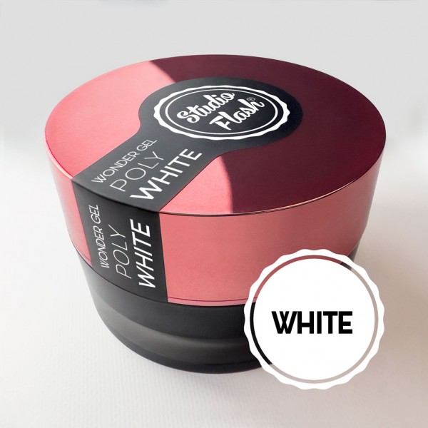 Wonder Gel / Polyacryl zselé - White - 15 g