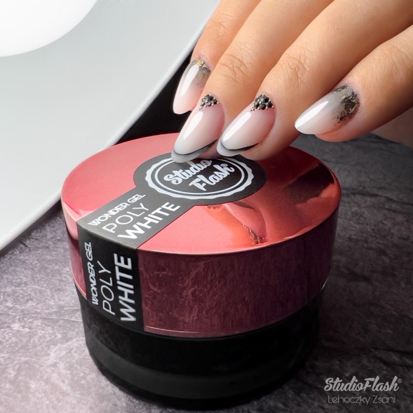 Wonder Gel / Polyacryl zselé - White - 15 g
