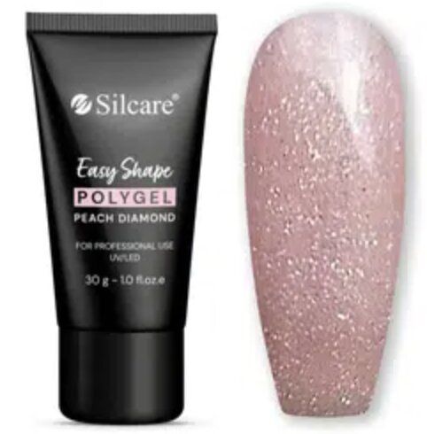 Silcare Easy Shape Poly Gel 30g - Peach Diamond