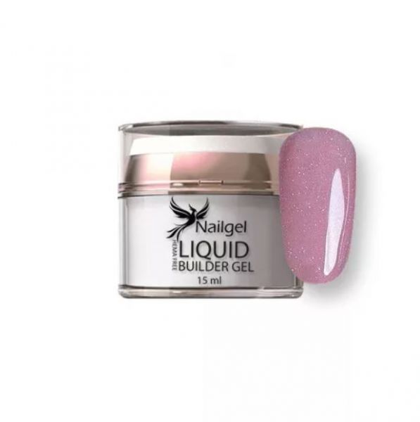 Nailgel - Liquid Builder Gel 15 ml - Reflectív 03 - építőzselé
