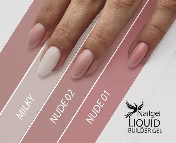 nailgel liquid builder gel szinek