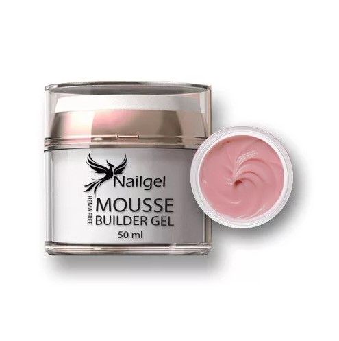 Nailgel - MOUSSE Builder Gel 50 ml - TONE - Sűrű, krémes építőzselé