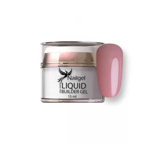Nailgel - Liquid Builder Gel 15 ml - Flash Cover - építőzselé