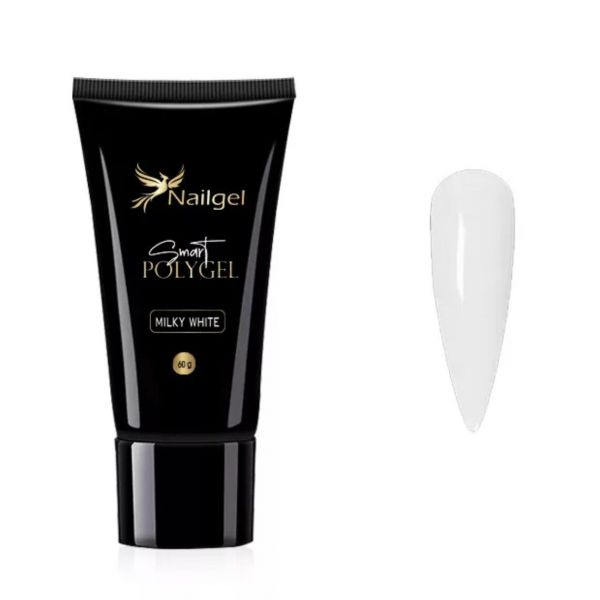 Nailgel - Smart polygel milky white 60g