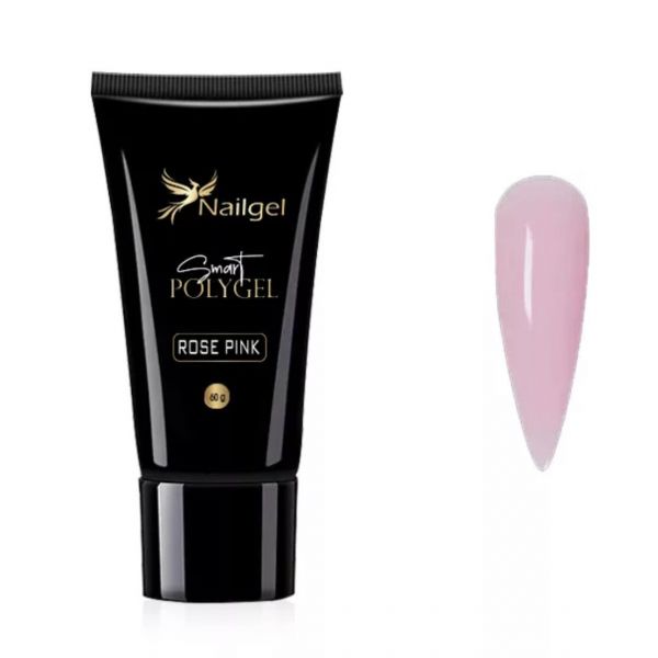 Nailgel - Smart polygel rose pink 60g