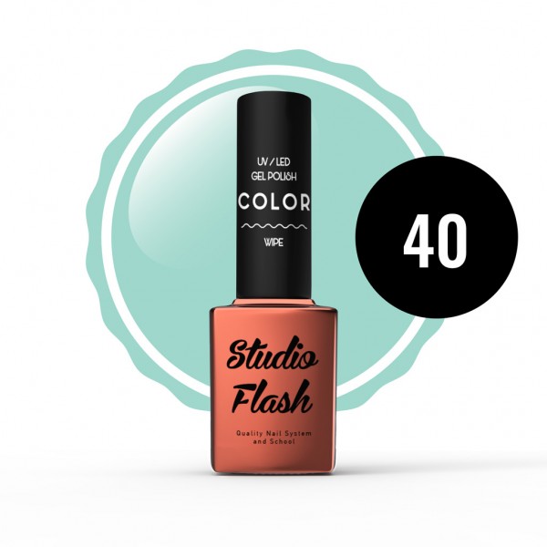UV/LED Géllakk Color 40 - Maldív Óceán - 12 ml - StudioFlash