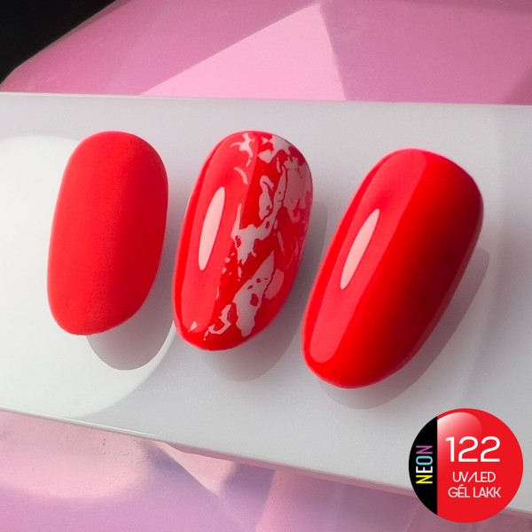UV/LED Géllakk Color 122 - Izzó Neonpiros - 5 ml - StudioFlash
