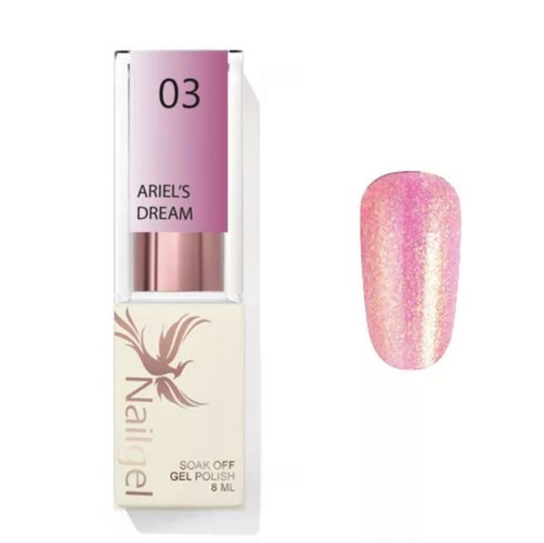 Nailgel Ariel's dream 03 gél lakk - 8ml gél lakk