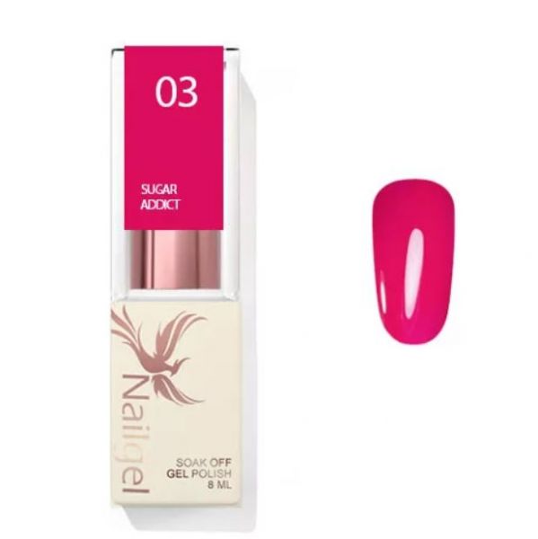 Nailgel - Sugar Addict 03 - 8ml - neon gél lakk