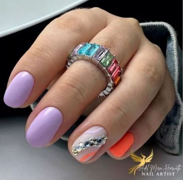 Nailgel - CCO 024 Lila - 8ml - gél lakk