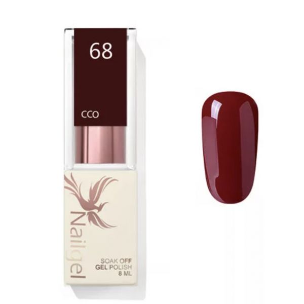 Nailgel - CCO 068 géllakk bordó