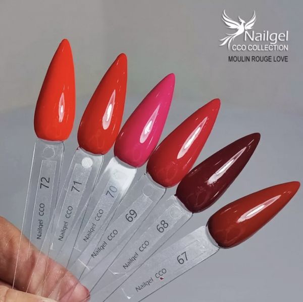 Nailgel - CCO színek palettán