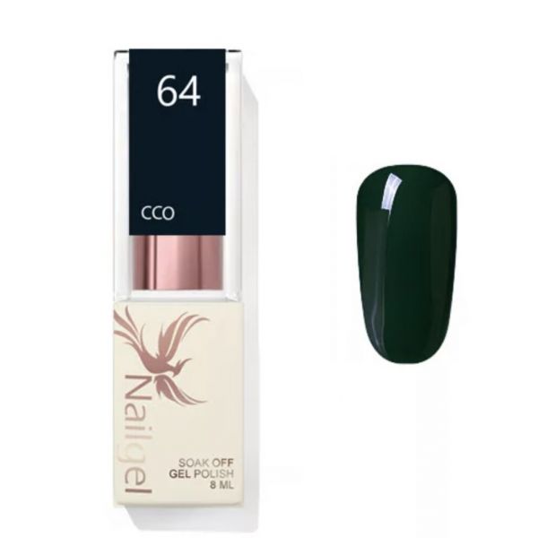 Nailgel - CCO 064 mély zöld gél lakk