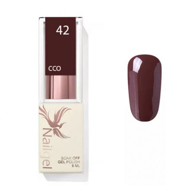 Nailgel - CCO 042 barna gél lakk